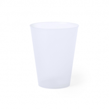 Vaso PP reutilizable translúcido polivalente eventos 500 ml