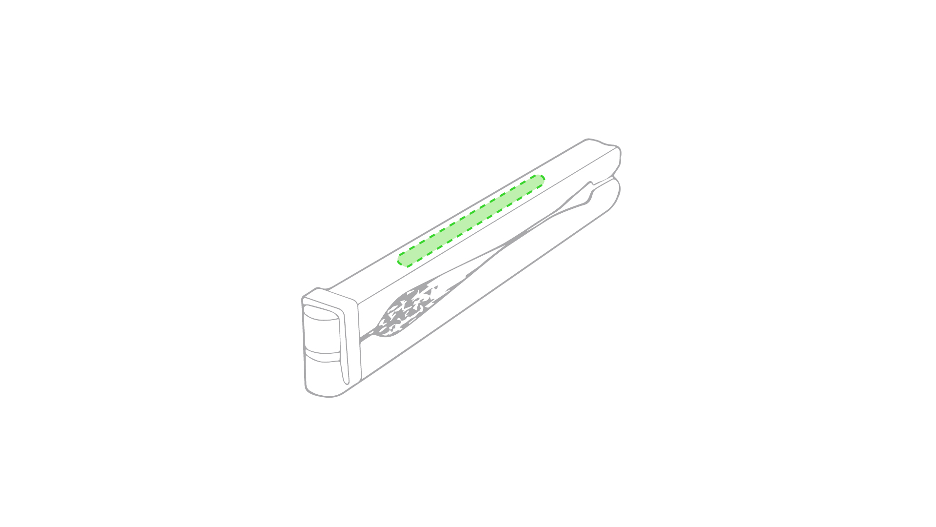 Pai pai plegable en papel en variada gama de vivos colores — 24,5x26 cm