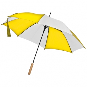 Paraguas automático bicolor.