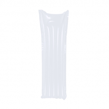 Colchoneta inflable de 180 cm en PVC de vivos colores con plegado especial para impresión — 55x170 cm desinflada