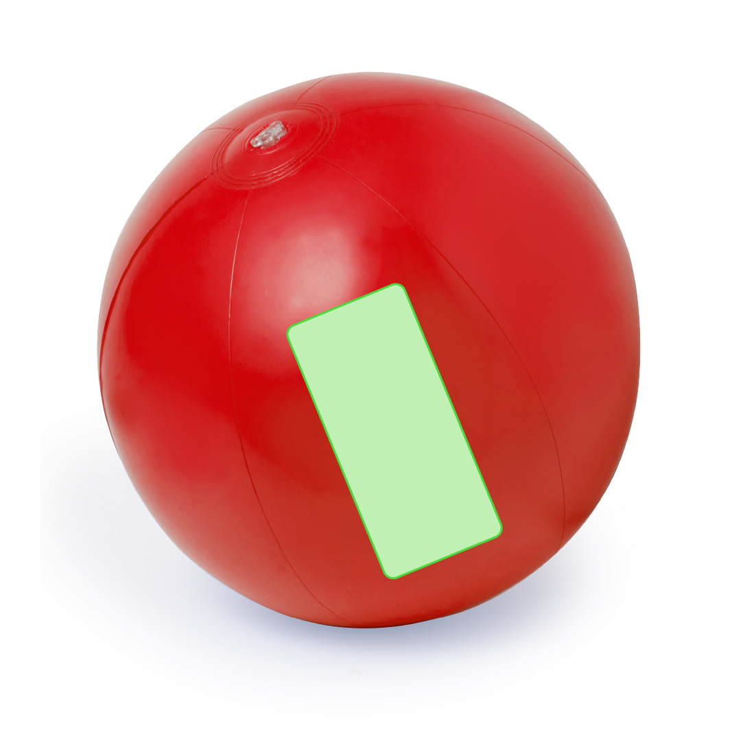 Balón inflable de PVC en vivos colores con diseños monocolor y bicolor — Spain Line