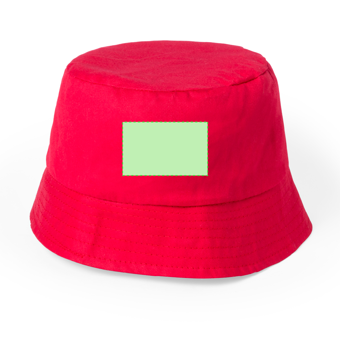 Gorro bob de algodón 100% con sombra uniforme, cinta interior y amplia gama de colores vivos