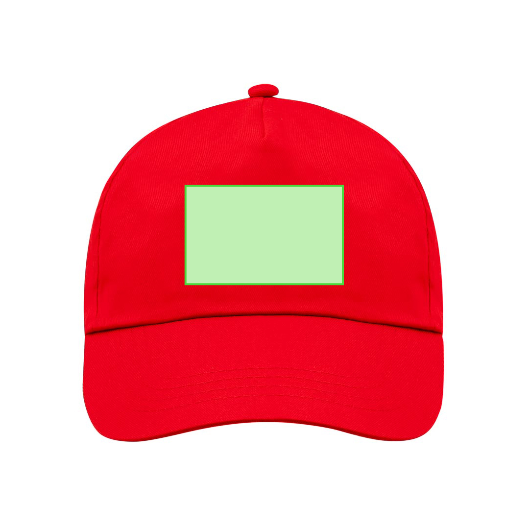 Gorra infantil de algodón 5 paneles