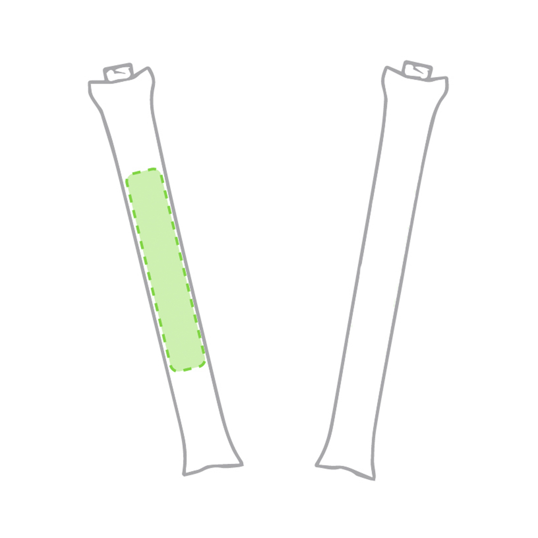 Par de bastom sticks aplaudidores de LDPE en vivos colores — reutilizables con válvula de inflado incluida