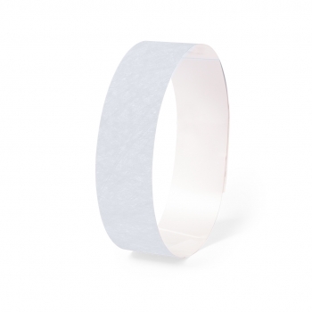 Pulsera para eventos en Tyvek® resistente al agua con cierre adhesivo de seguridad y numeración individual