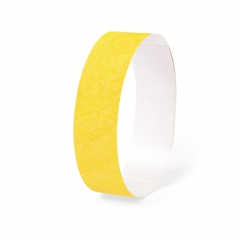Pulsera para eventos en Tyvek® resistente al agua con cierre adhesivo de seguridad y numeración individual