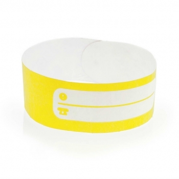 Pulsera fibra sintética niño colores identificación cierre adhesivo resistente