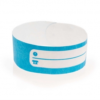 Pulsera fibra sintética niño colores identificación cierre adhesivo resistente