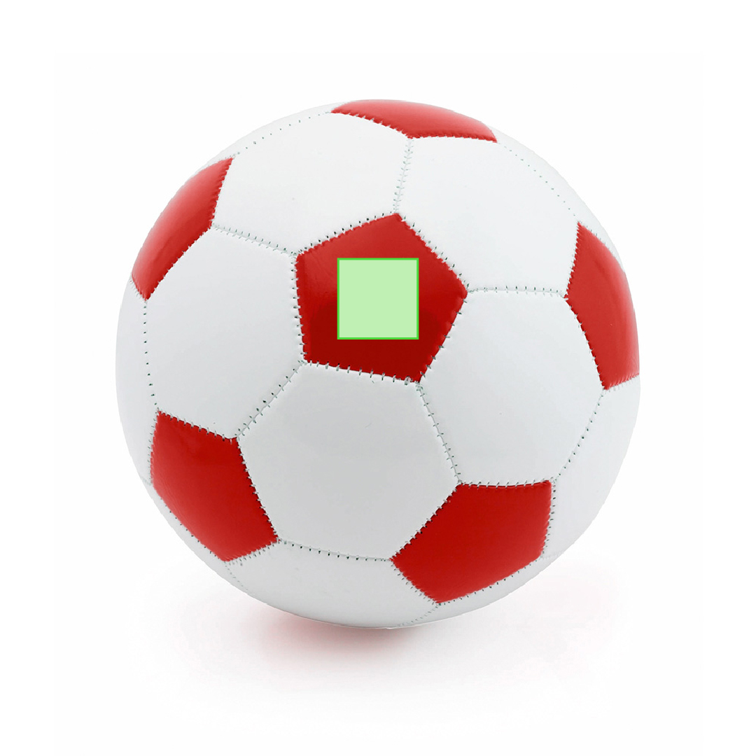 Balón de polipiel talla 5 diseño retro