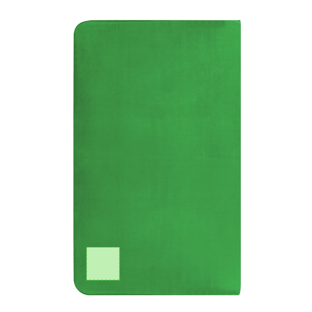 Manta de polar fleece anti-pilling de 180 g/m² en variada gama de vivos colores