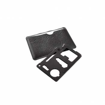 Multiherramienta acero inoxidable 11 funciones funda polipiel regalo profesional